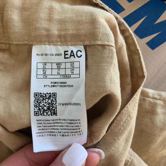 Guess tie waist shorts. - Picture 4 of 5